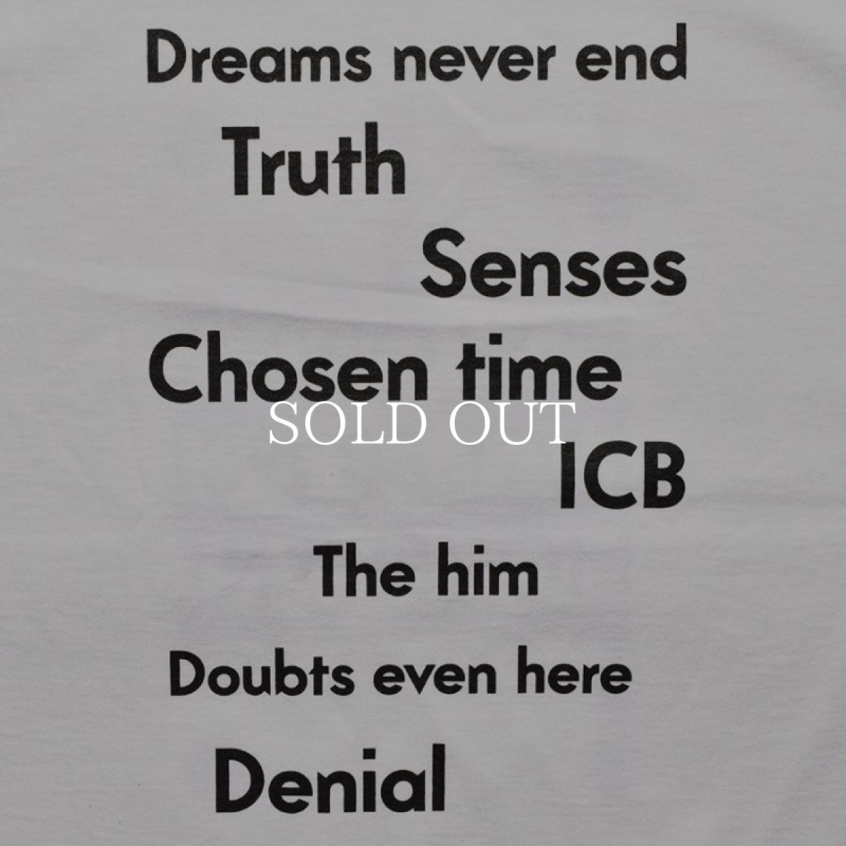 画像14: MINEDENIM  New Order "MOVEMENT" Crewneck T-SH (14)