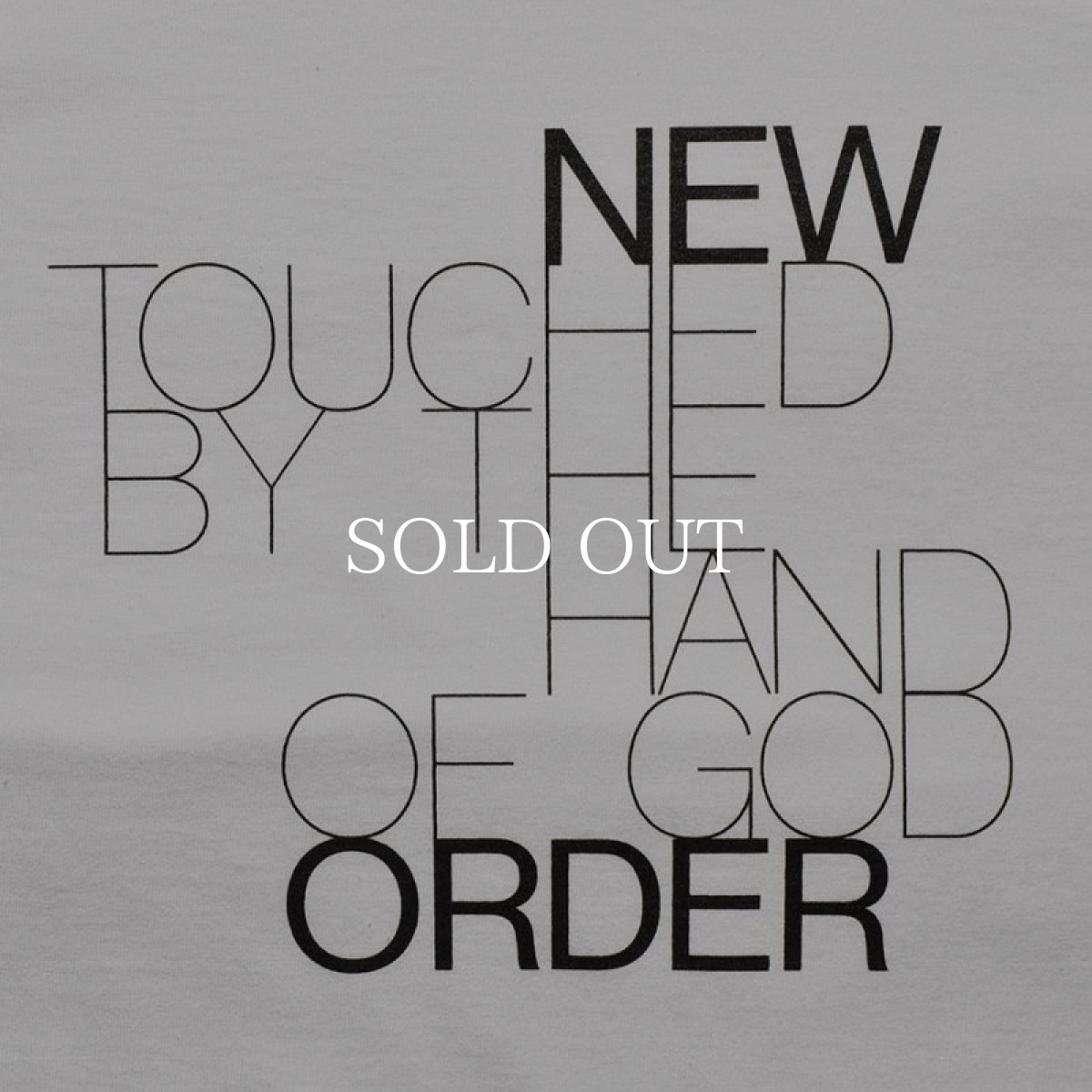 画像5: MINEDENIM  New Order "TOUCHED BY THE HAND OF GOD" Crewneck T-SH (5)