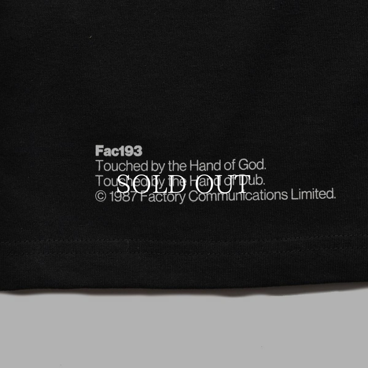 画像13: MINEDENIM  New Order "TOUCHED BY THE HAND OF GOD" Crewneck T-SH (13)