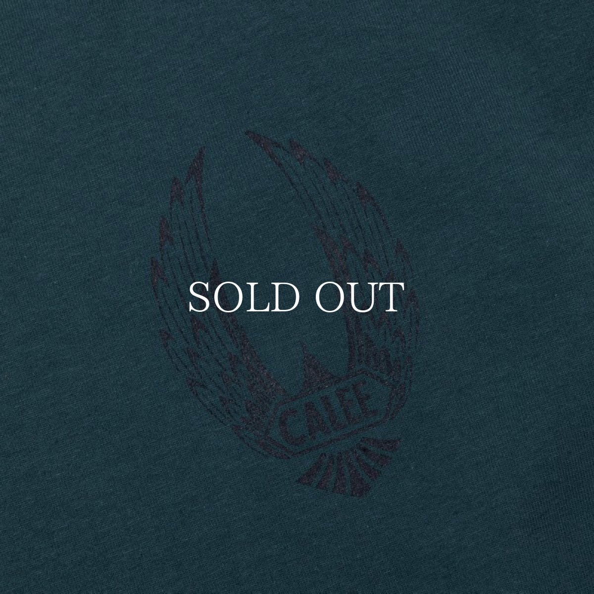 画像9: CALEE  VINTAGE TYPE WING LOGO L/S TEE ＜NATURALLY PAINT DESIGN＞ (9)