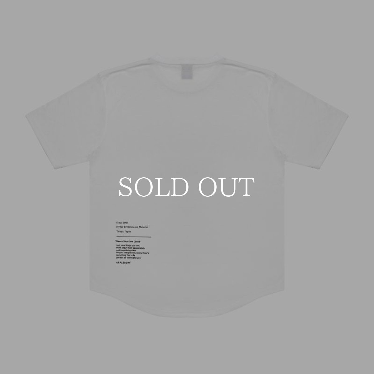 画像2: APPLEBUM  “3 Stars” Dry (Cotton Like) T-shirt (2)