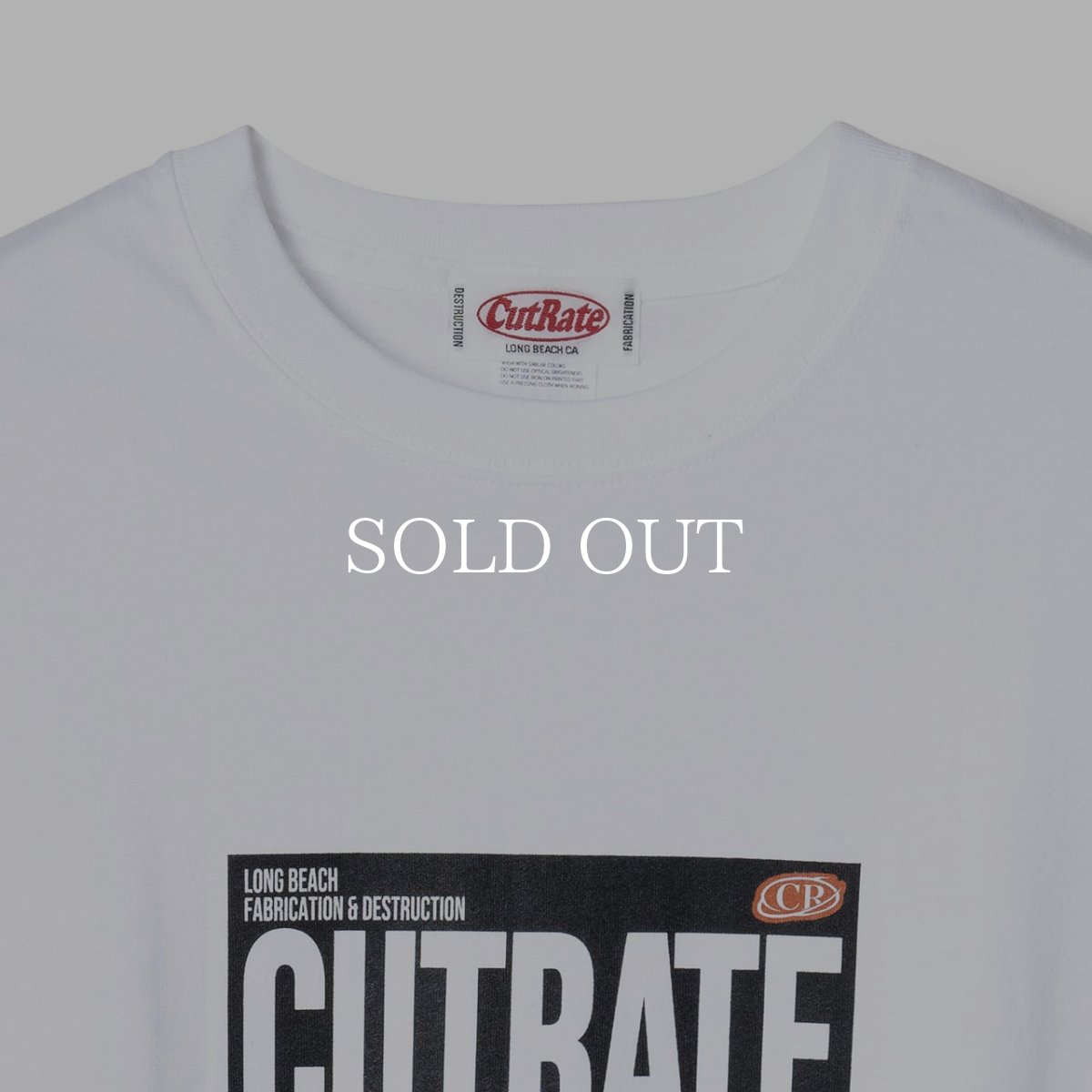 画像6: CUTRATE  CUTRATE BOX LOGO L/S TEE (6)