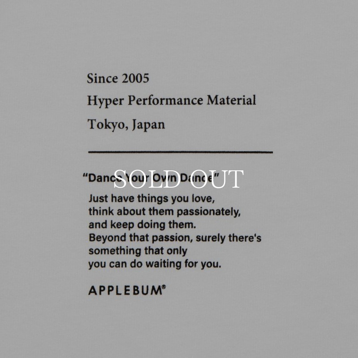 画像4: APPLEBUM  “3 Stars” Dry (Cotton Like) T-shirt (4)