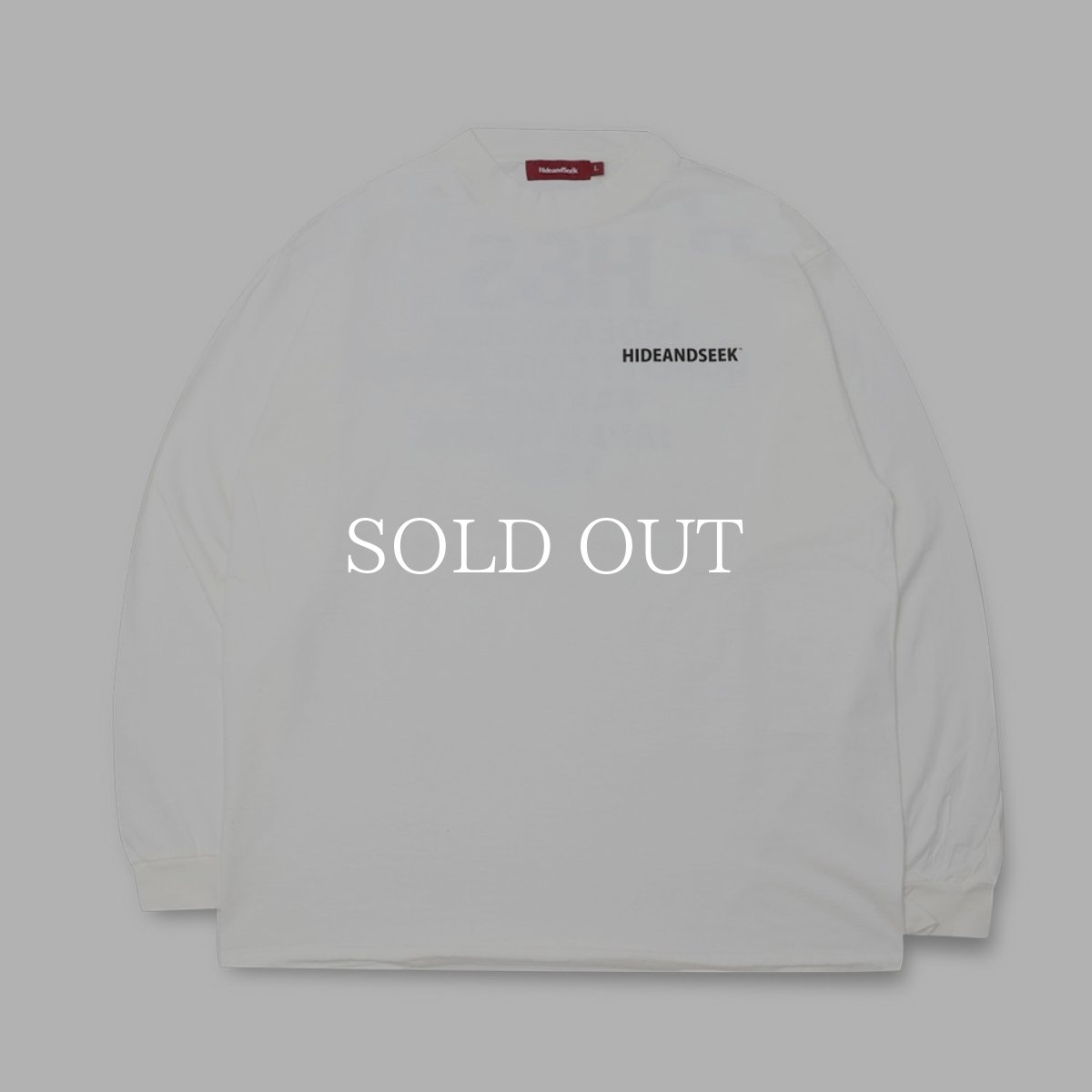 画像6: HideandSeek  H&S Logo L/S Tee (6)