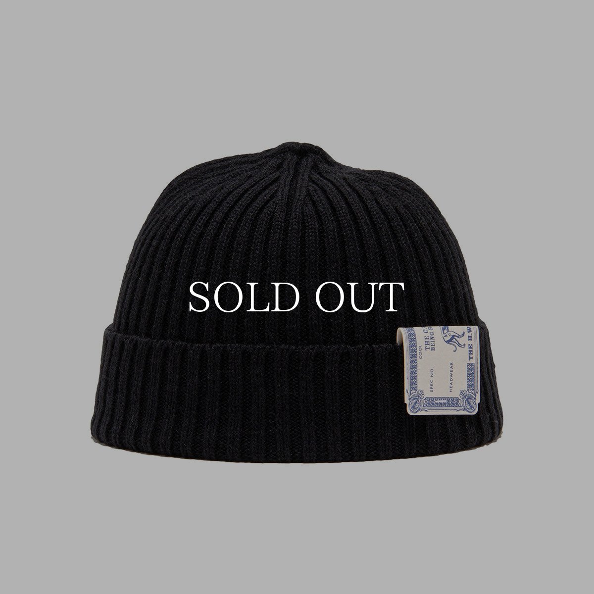 画像2: THE H.W.DOG&CO.  RIB SMART KNIT CAP (2)