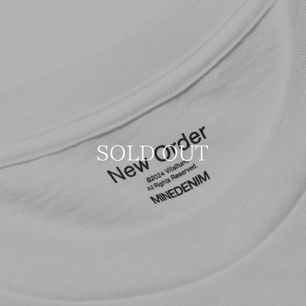 画像6: MINEDENIM  New Order "TRUE FAITH" Crewneck T-SH (6)