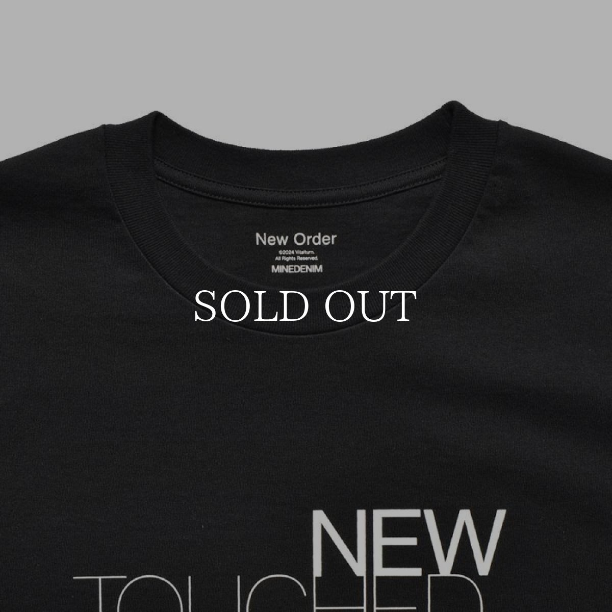 画像10: MINEDENIM  New Order "TOUCHED BY THE HAND OF GOD" Crewneck T-SH (10)
