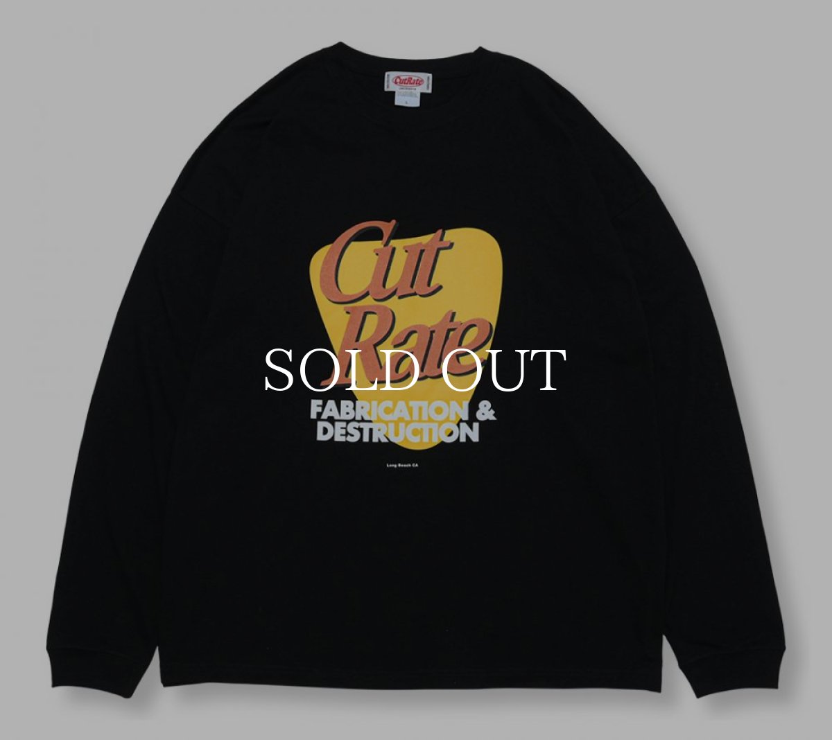 画像5: CUTRATE  CUTRATE F&D LOGO L/S TEE (5)