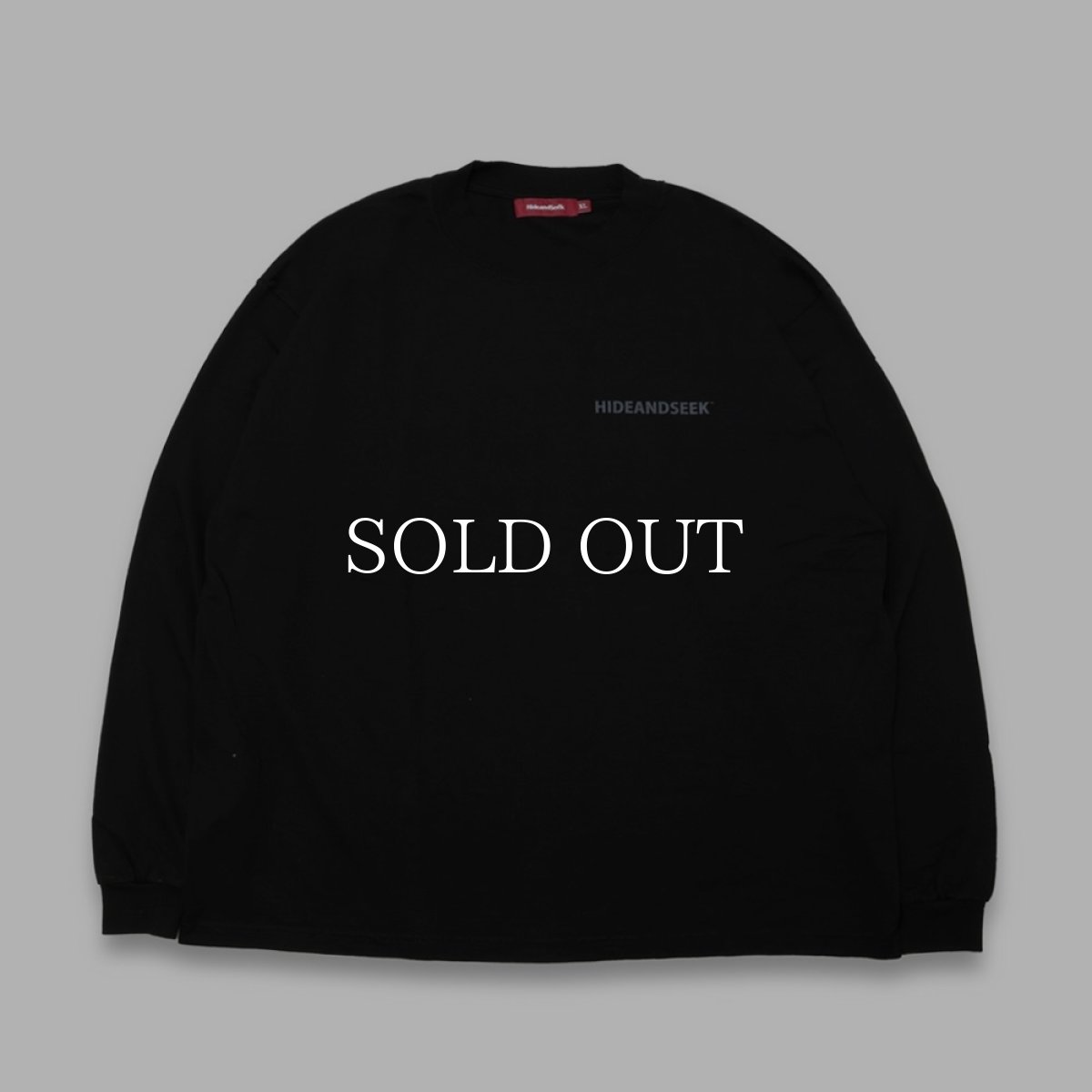 画像2: HideandSeek  H&S Logo L/S Tee (2)