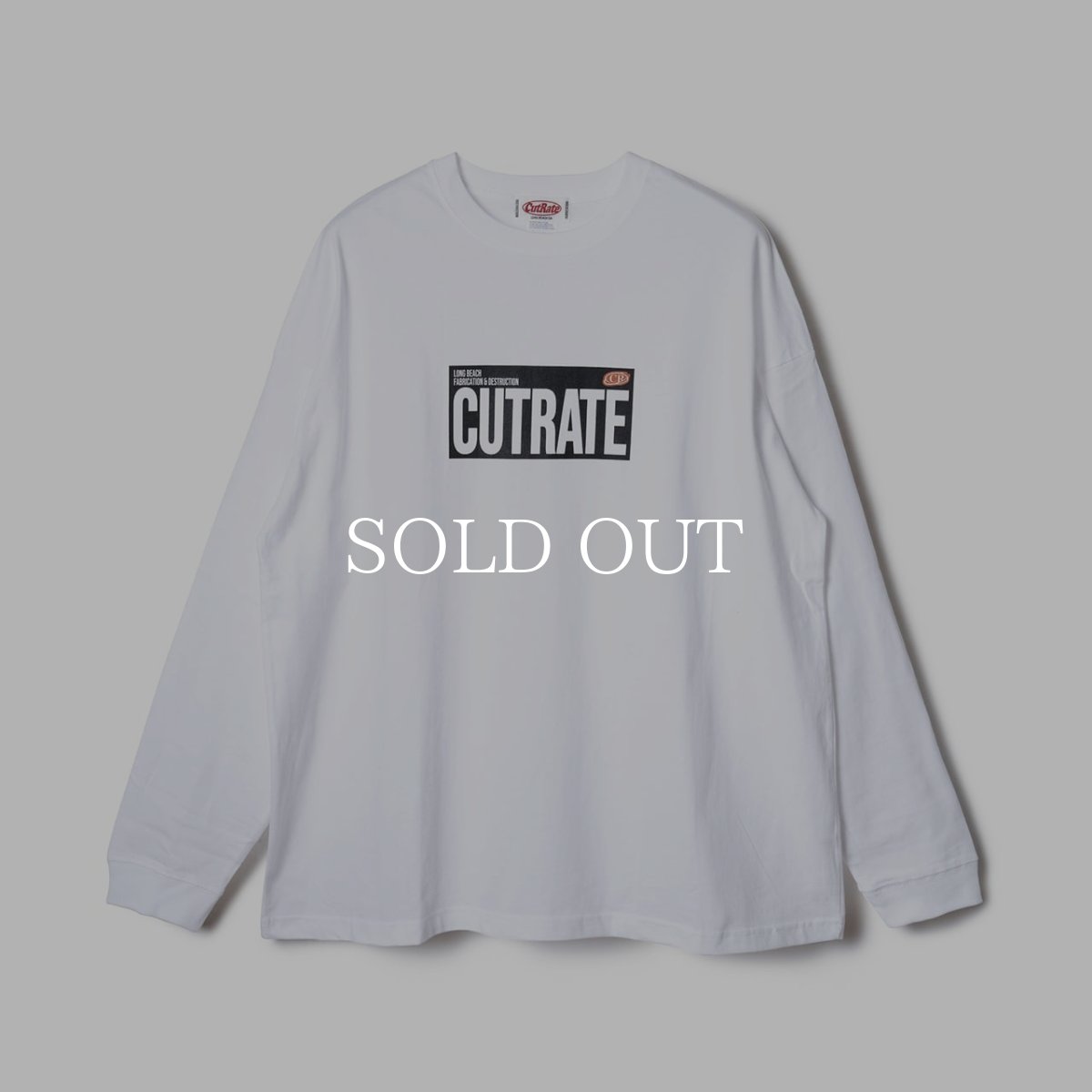 画像5: CUTRATE  CUTRATE BOX LOGO L/S TEE (5)