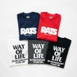 RATS BOX LOGO WAY OF LIFE TEE 24'SPT-0801 公式通販
