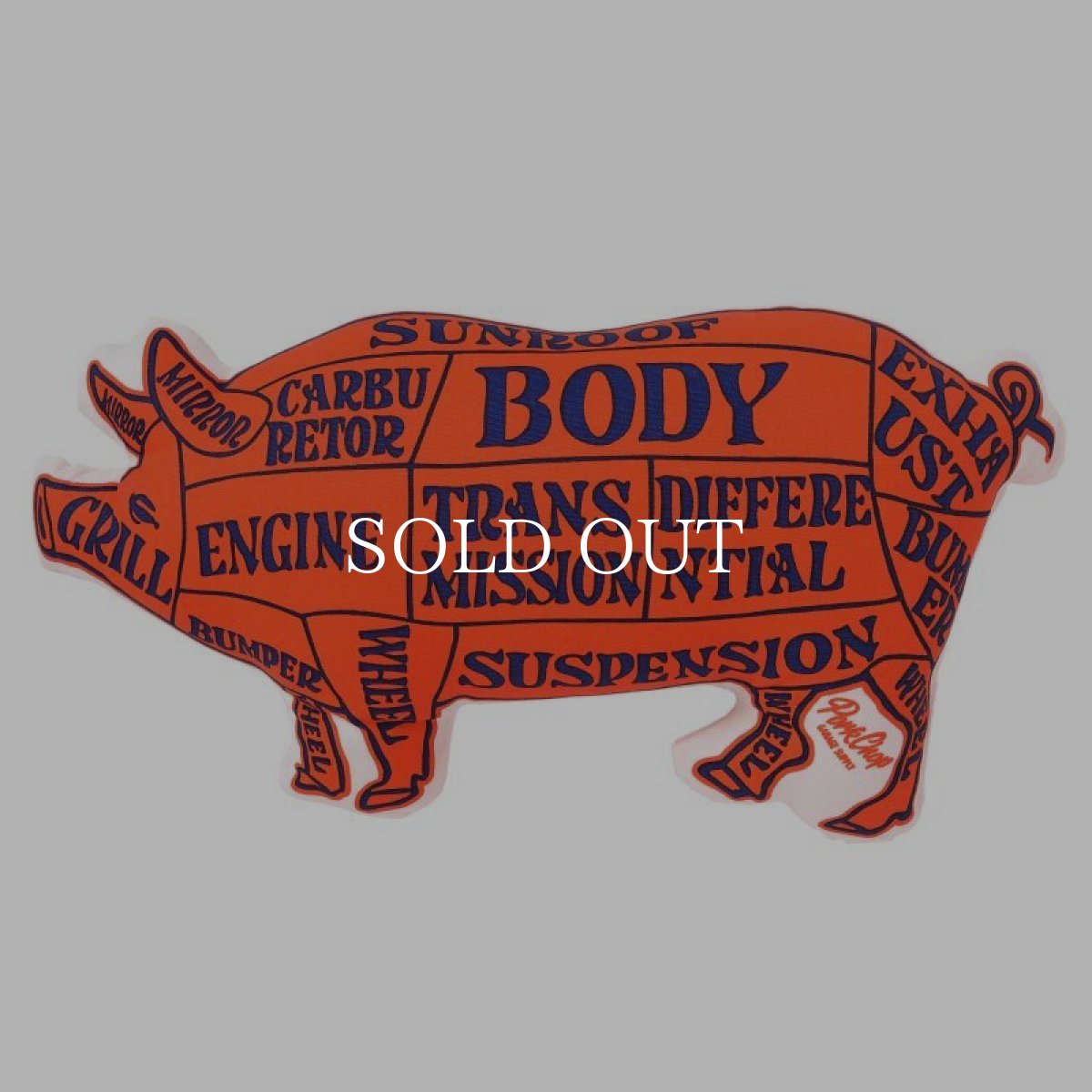 画像4: PORKCHOP GARAGE SUPPLY  PORK CUSHION (4)