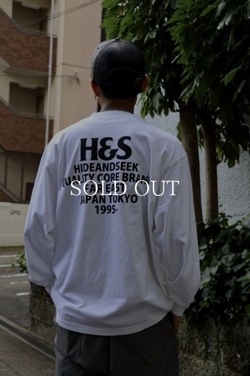 画像9: HideandSeek  H&S Logo L/S Tee (9)