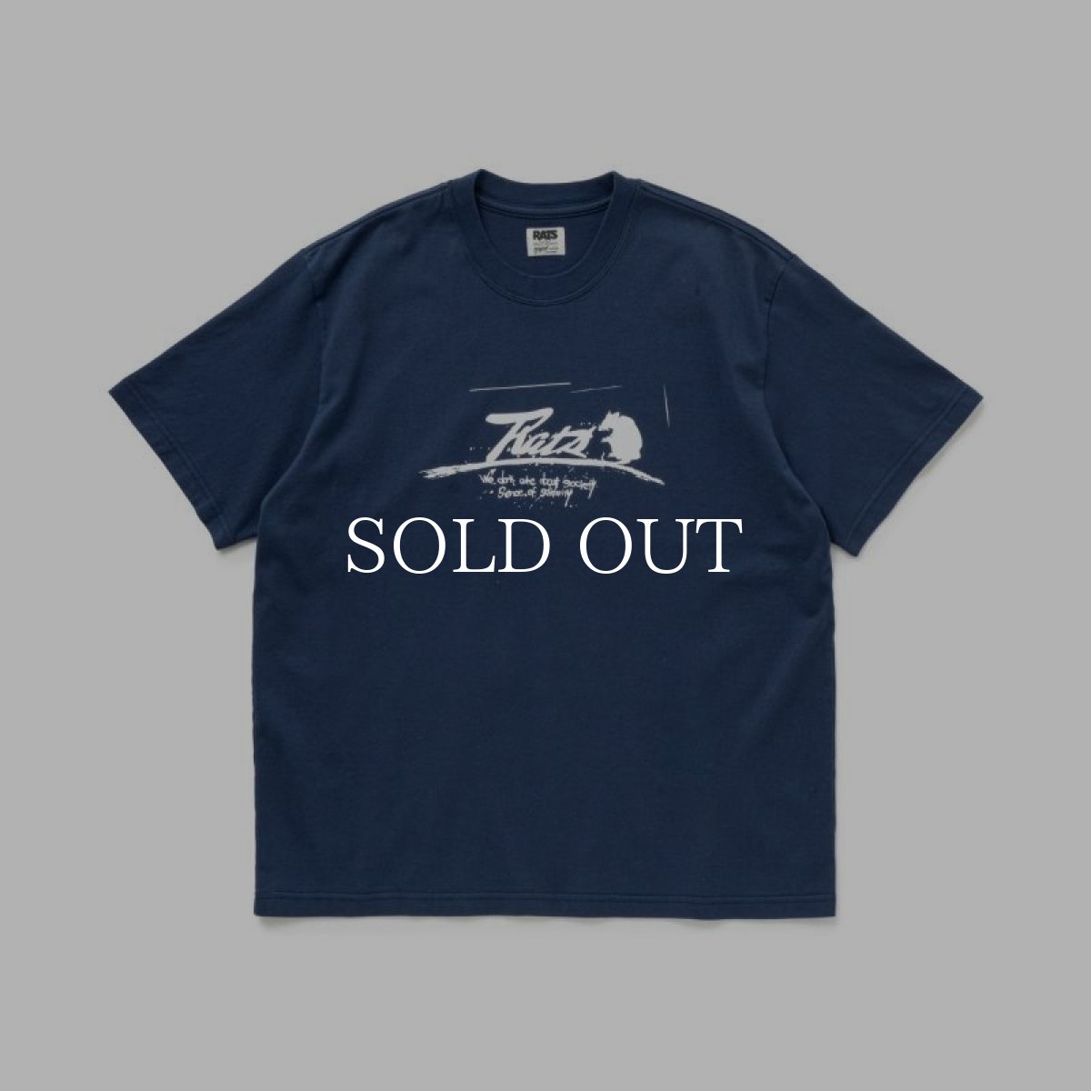 画像11: RATS  SCRIPT LOGO WAY OF LIFE TEE (11)