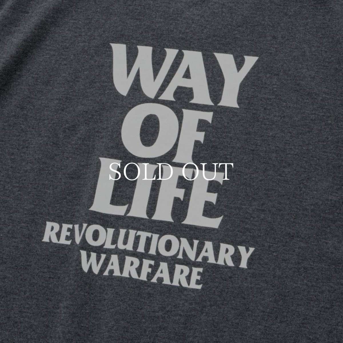 画像7: RATS  SCRIPT LOGO WAY OF LIFE TEE (7)