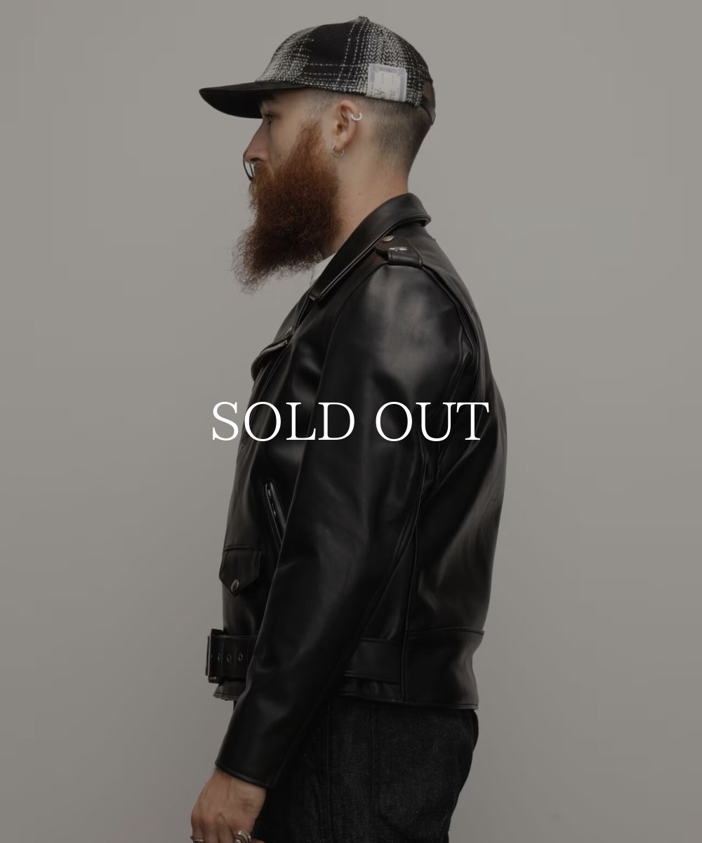 画像14: Schott  613UST ONESTAR TALL/ワンスター トール ライダース レザージャケット (14)