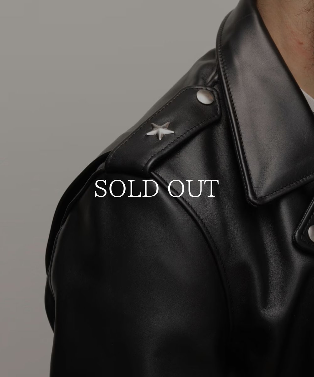 画像16: Schott  613UST ONESTAR TALL/ワンスター トール ライダース レザージャケット (16)