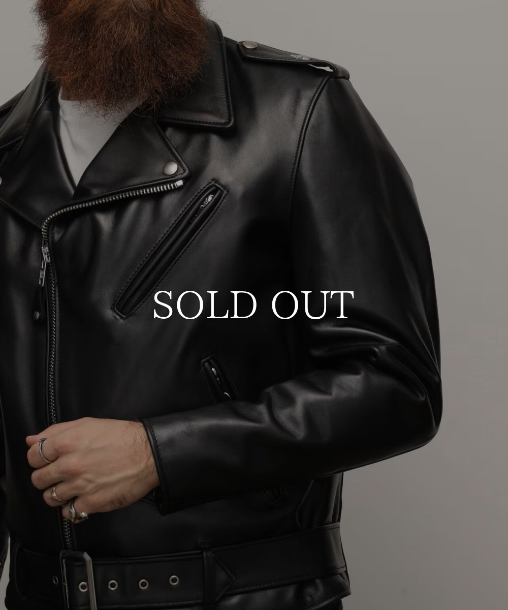 画像19: Schott  613UST ONESTAR TALL/ワンスター トール ライダース レザージャケット (19)