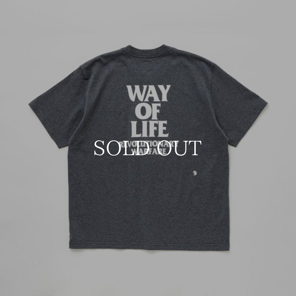 画像5: RATS  SCRIPT LOGO WAY OF LIFE TEE (5)