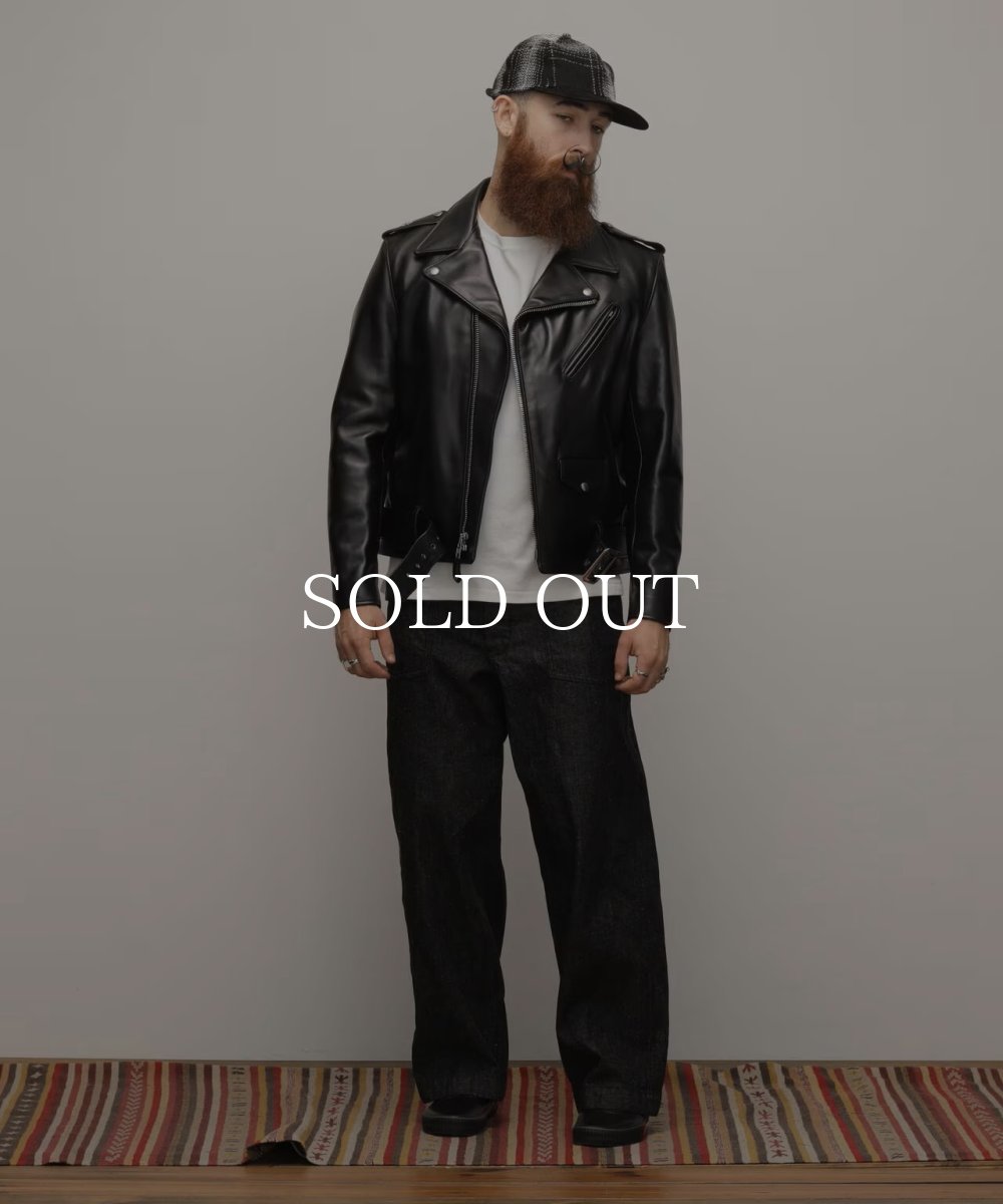 画像25: Schott  613UST ONESTAR TALL/ワンスター トール ライダース レザージャケット (25)