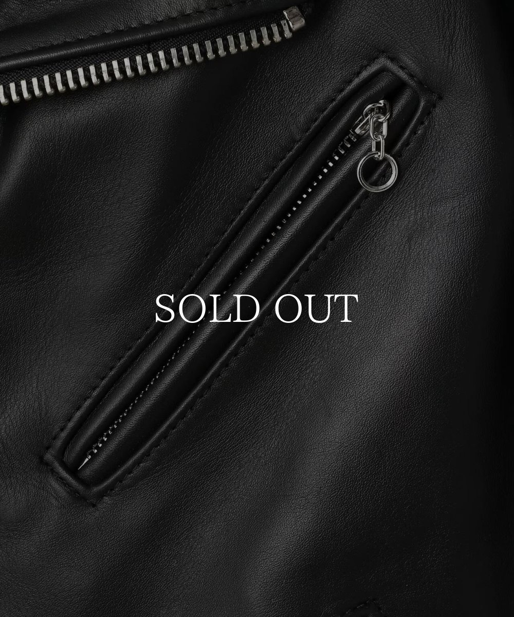 画像6: Schott  613UST ONESTAR TALL/ワンスター トール ライダース レザージャケット (6)