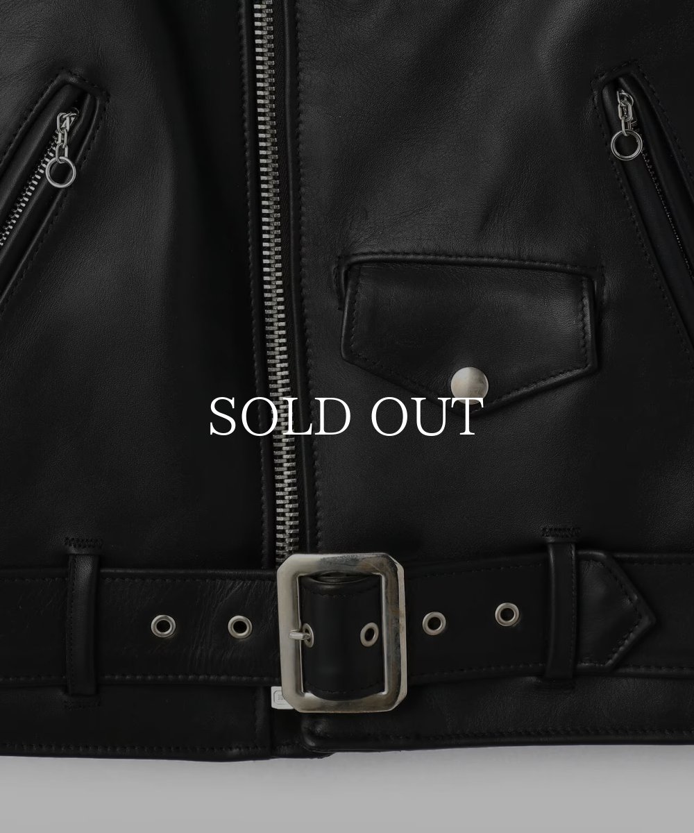 画像10: Schott  613UST ONESTAR TALL/ワンスター トール ライダース レザージャケット (10)