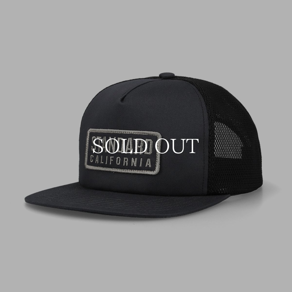 画像1: STANDARD CALIFORNIA  SD Box Logo Patch Mesh Cap (1)