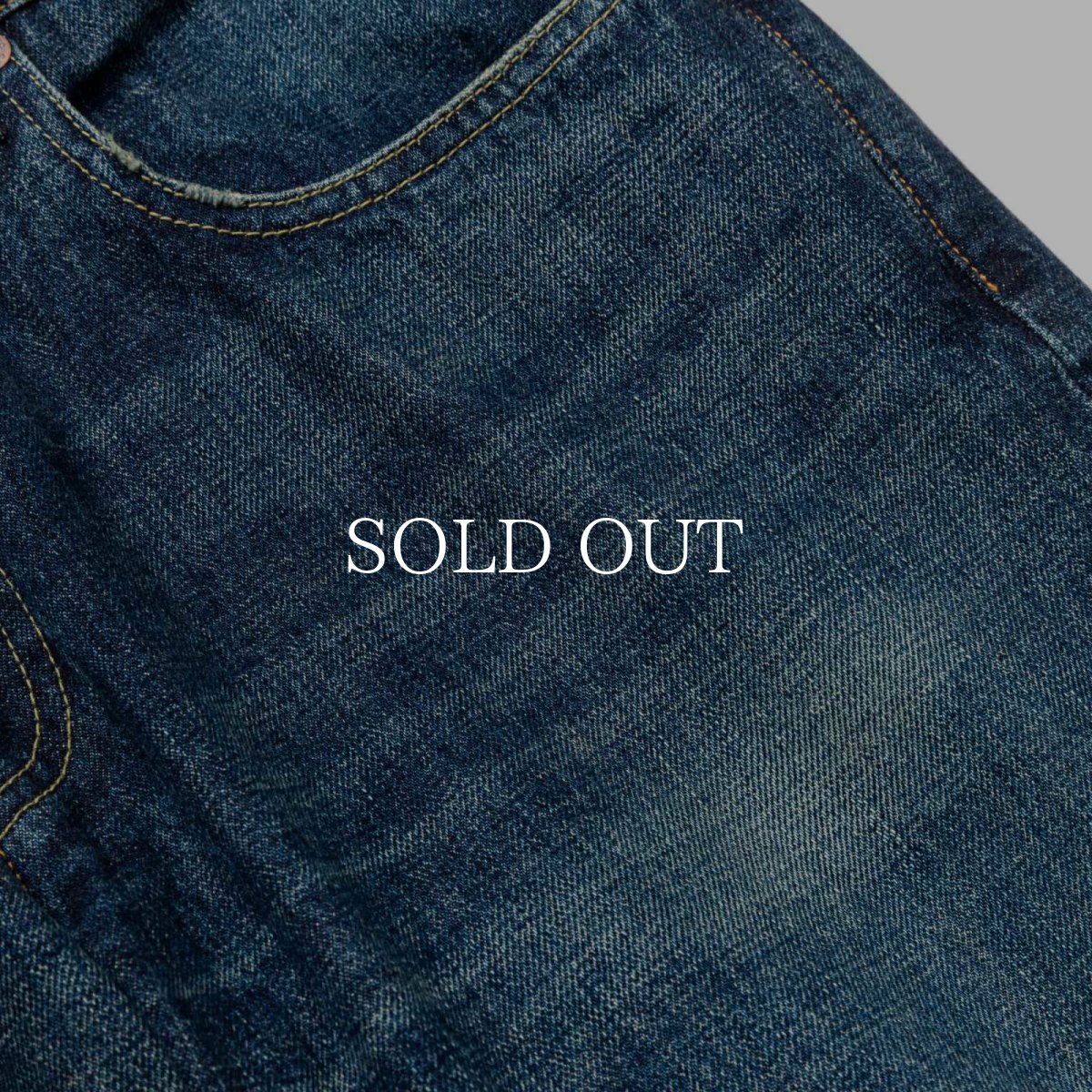 画像5: CALEE  VINTAGE REPRODUCT TAPERED DENIM PANTS ＜USED＞ (5)