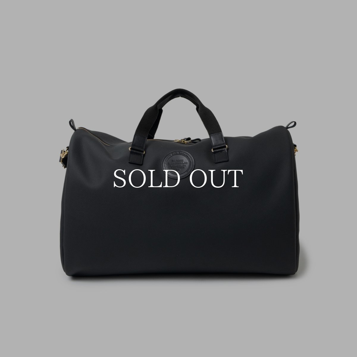 画像1: RATS  SYNTHETIC LEATHER BOSTON BAG (1)