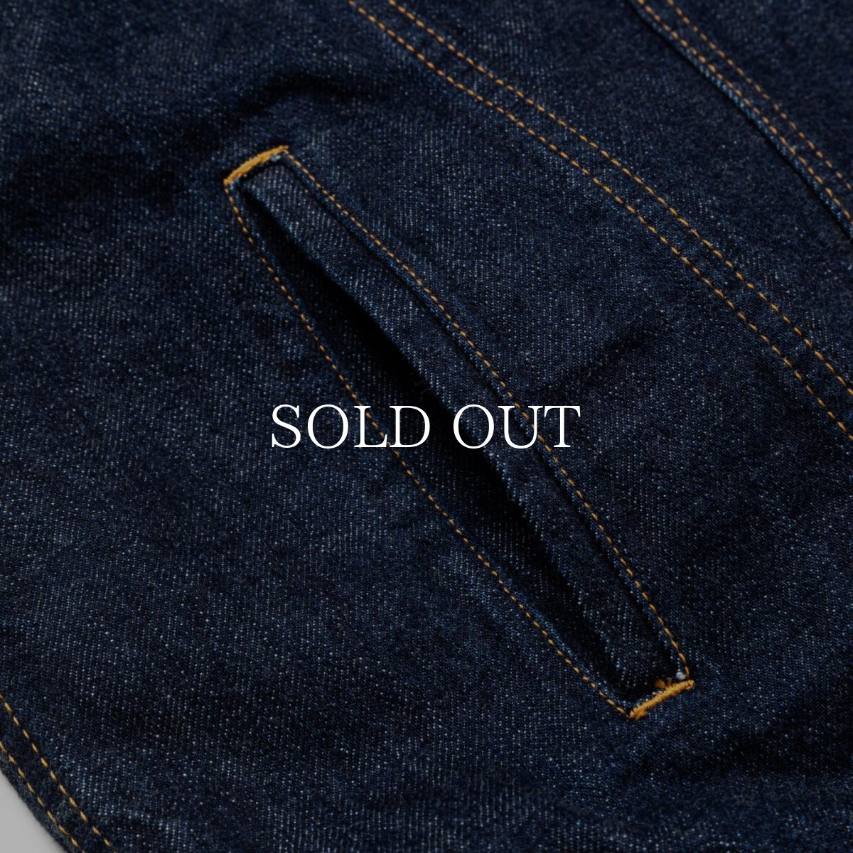 画像6: CALEE  VINTAGE REPRODUCT 3RD TYPE DENIM JACKET ＜OW＞ (6)