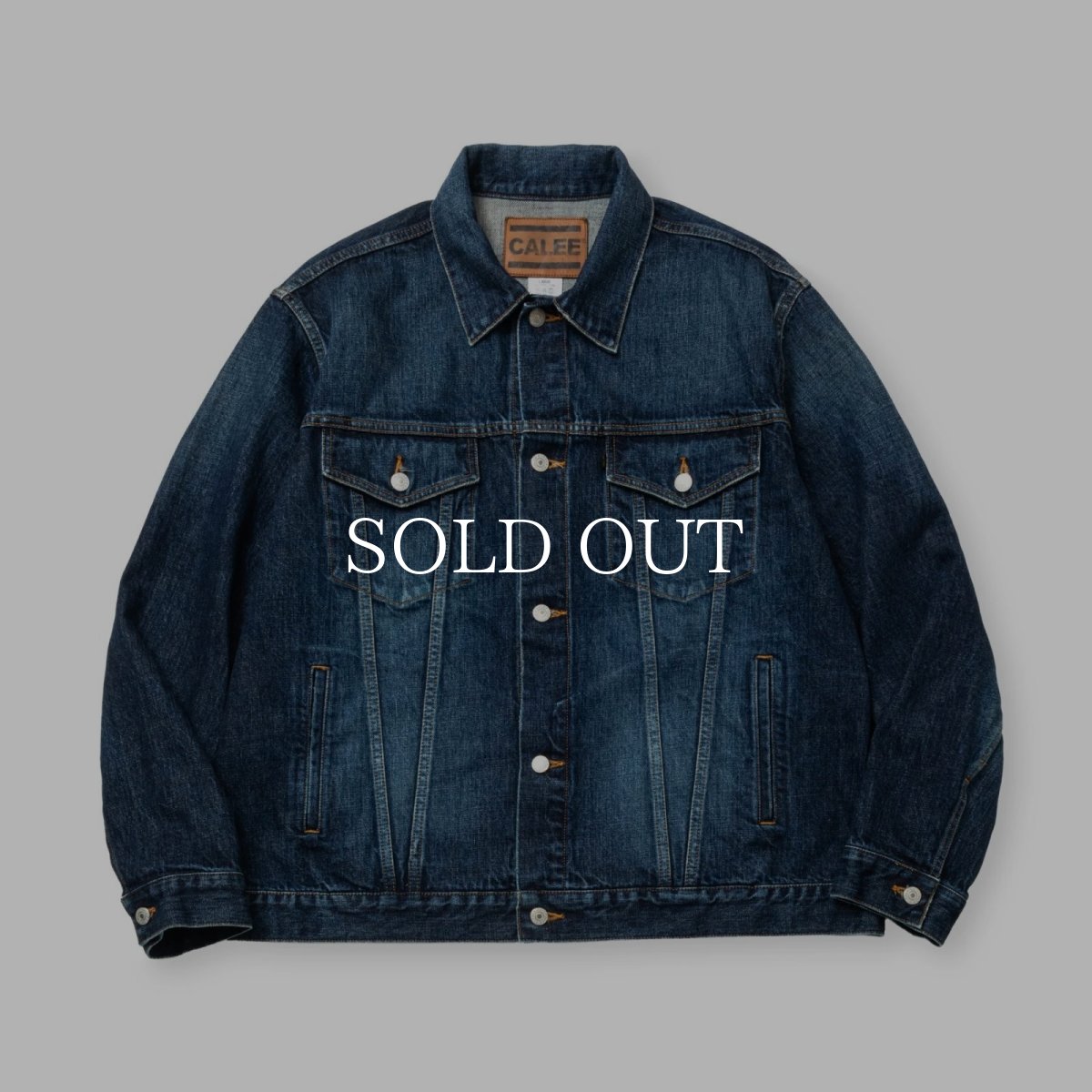 画像1: CALEE  VINTAGE REPRODUCT 3RD TYPE DENIM JACKET ＜USED＞ (1)