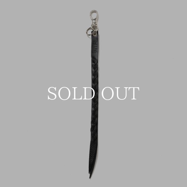 STUDS LEATHER LONG KEY RING（キーホルダー）｜CALEE（キャリー