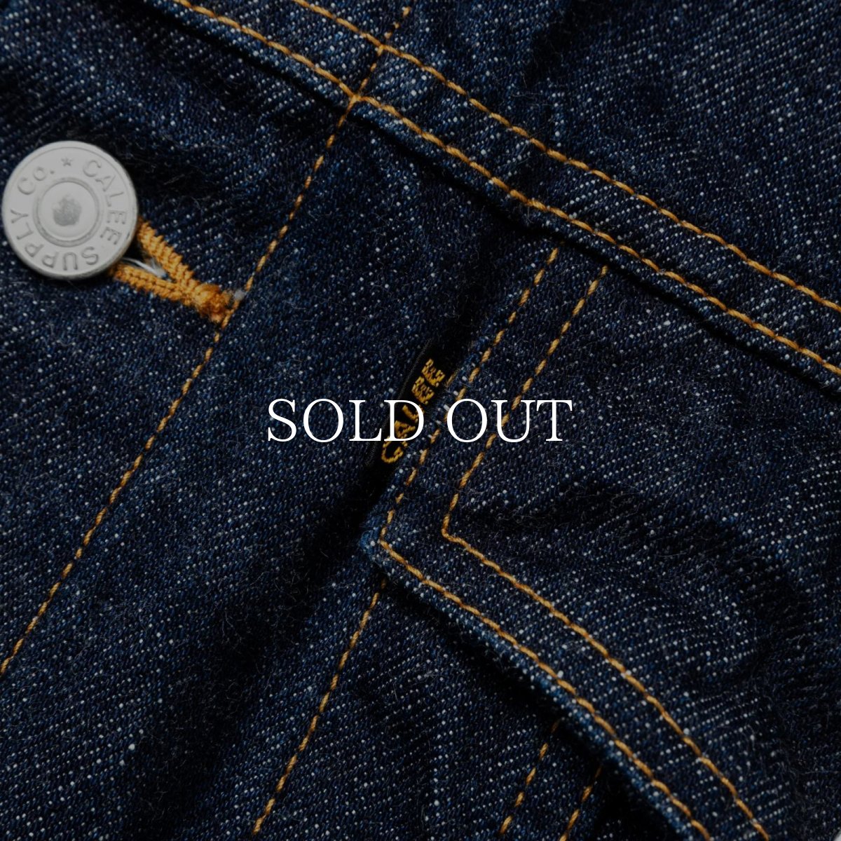 画像5: CALEE  VINTAGE REPRODUCT 3RD TYPE DENIM JACKET ＜OW＞ (5)