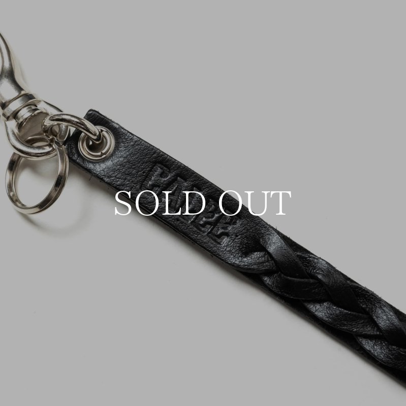 CALEE STUDS & KNITTING LEATHER SHORT KEY RING CL-24AW002LE 公式通販