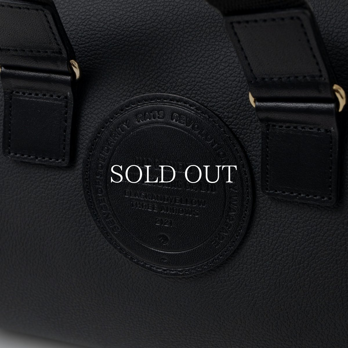 画像3: RATS  SYNTHETIC LEATHER MINI BOSTON BAG (3)