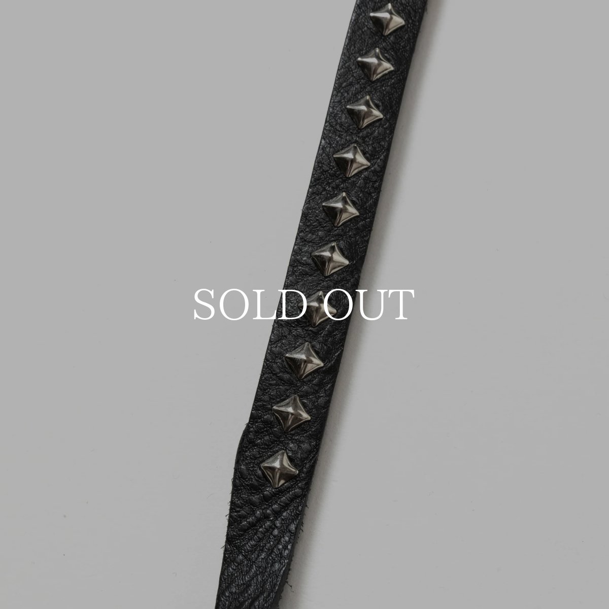 画像4: CALEE  STUDS & KNITTING LEATHER LONG KEY RING (4)