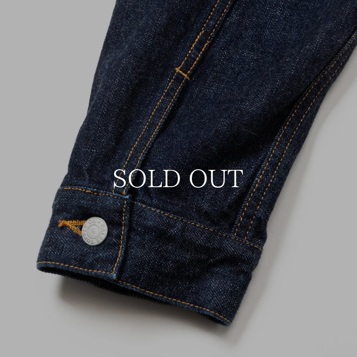 画像8: CALEE  VINTAGE REPRODUCT 3RD TYPE DENIM JACKET ＜OW＞ (8)