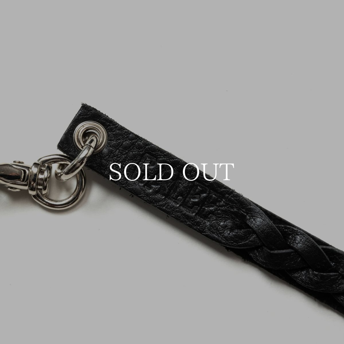 画像5: CALEE  STUDS & KNITTING LEATHER SMART PHONE STRAP (5)