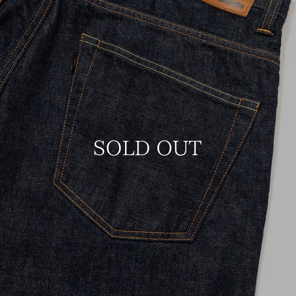 画像6: CALEE  VINTAGE REPRODUCT TAPERED DENIM PANTS ＜OW＞ (6)