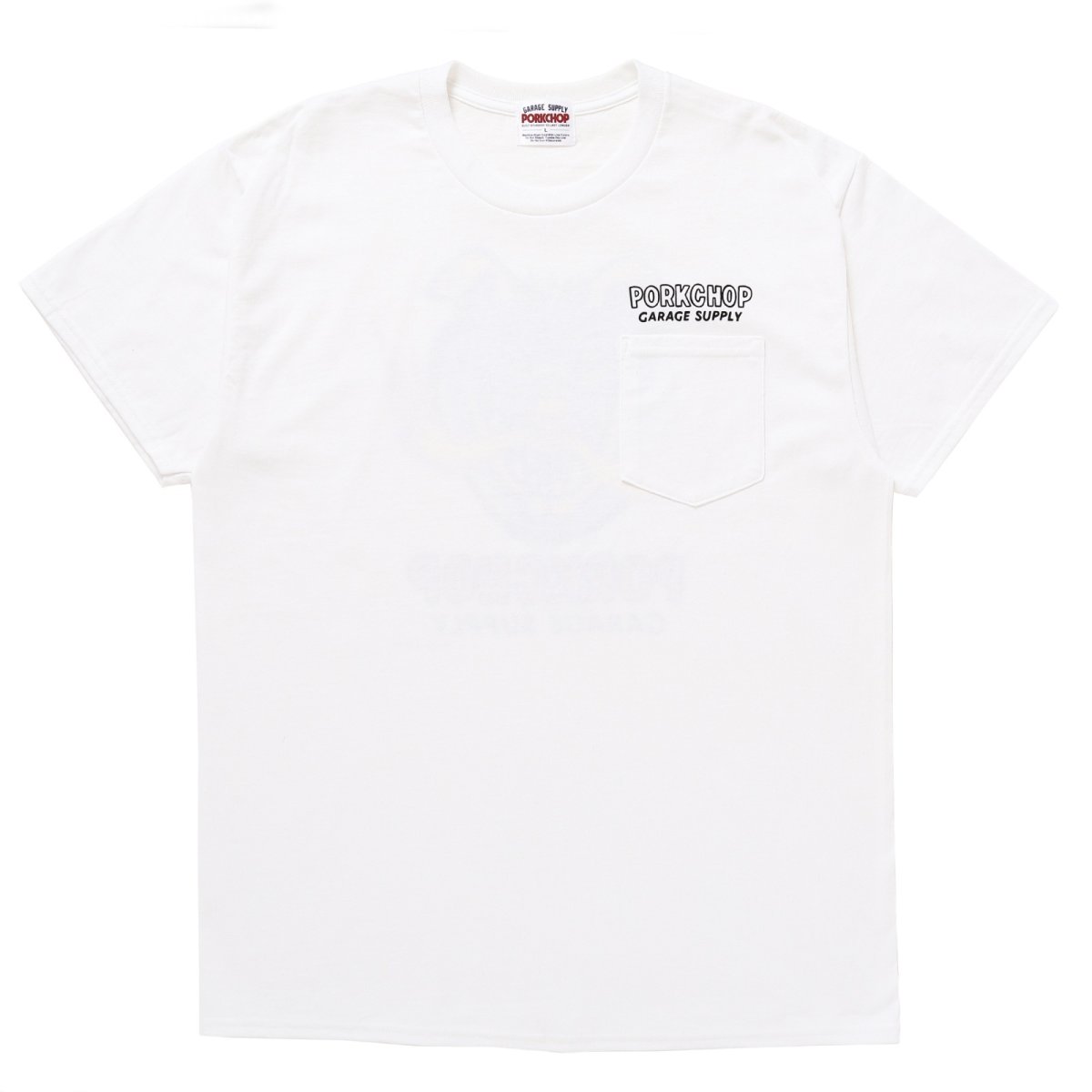 画像1: PORKCHOP GARAGE SUPPLY  MASA SCULP POCKET TEE A (1)