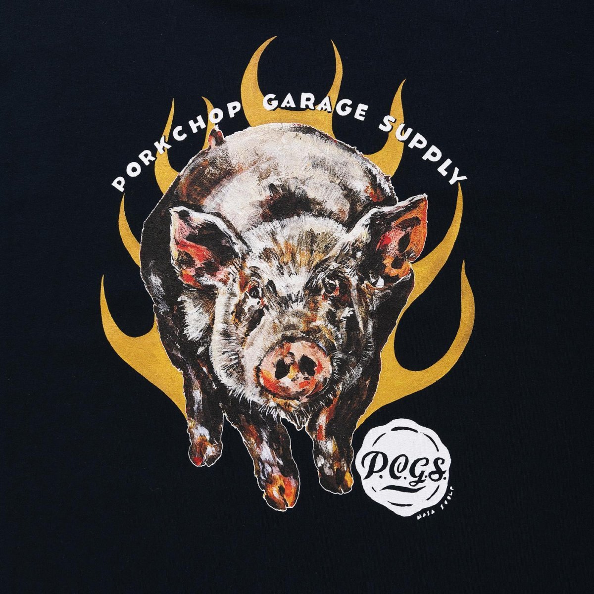 画像8: PORKCHOP GARAGE SUPPLY  MASA SCULP L/S TEE C (8)