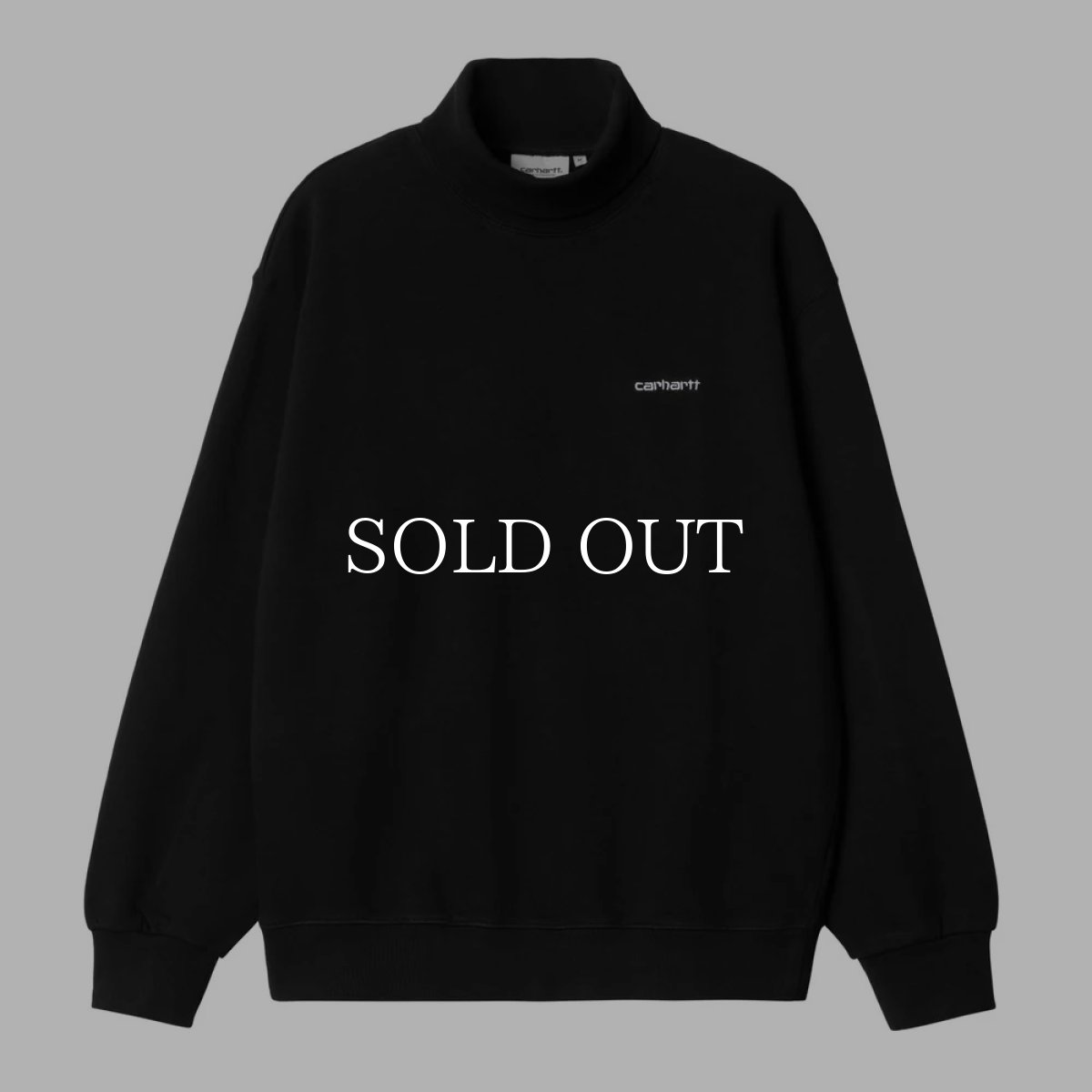 画像1: CARHARTT WIP  SCRIPT MOCKNECK SWEAT (1)