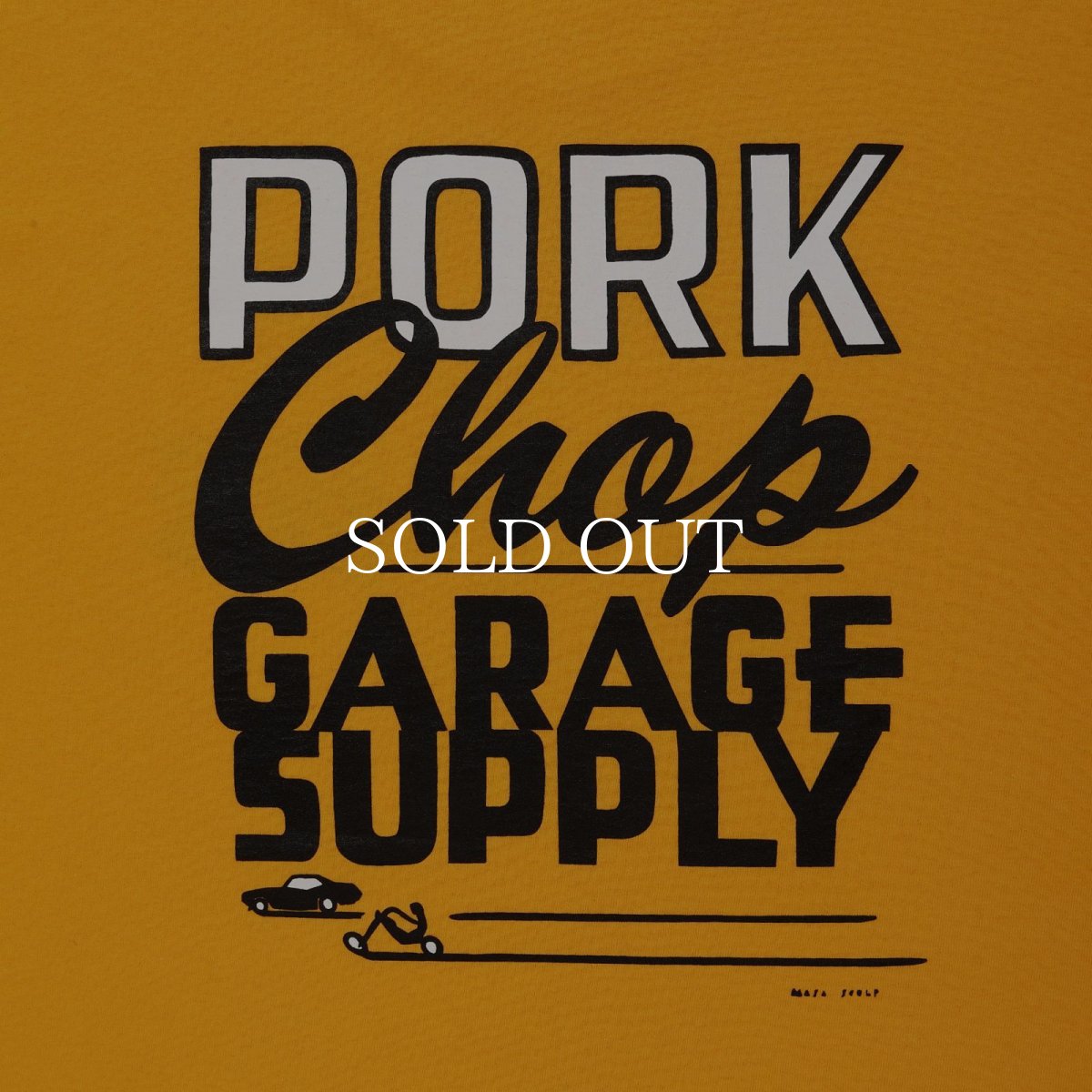 画像12: PORKCHOP GARAGE SUPPLY  MASA SCULP TEE B (12)