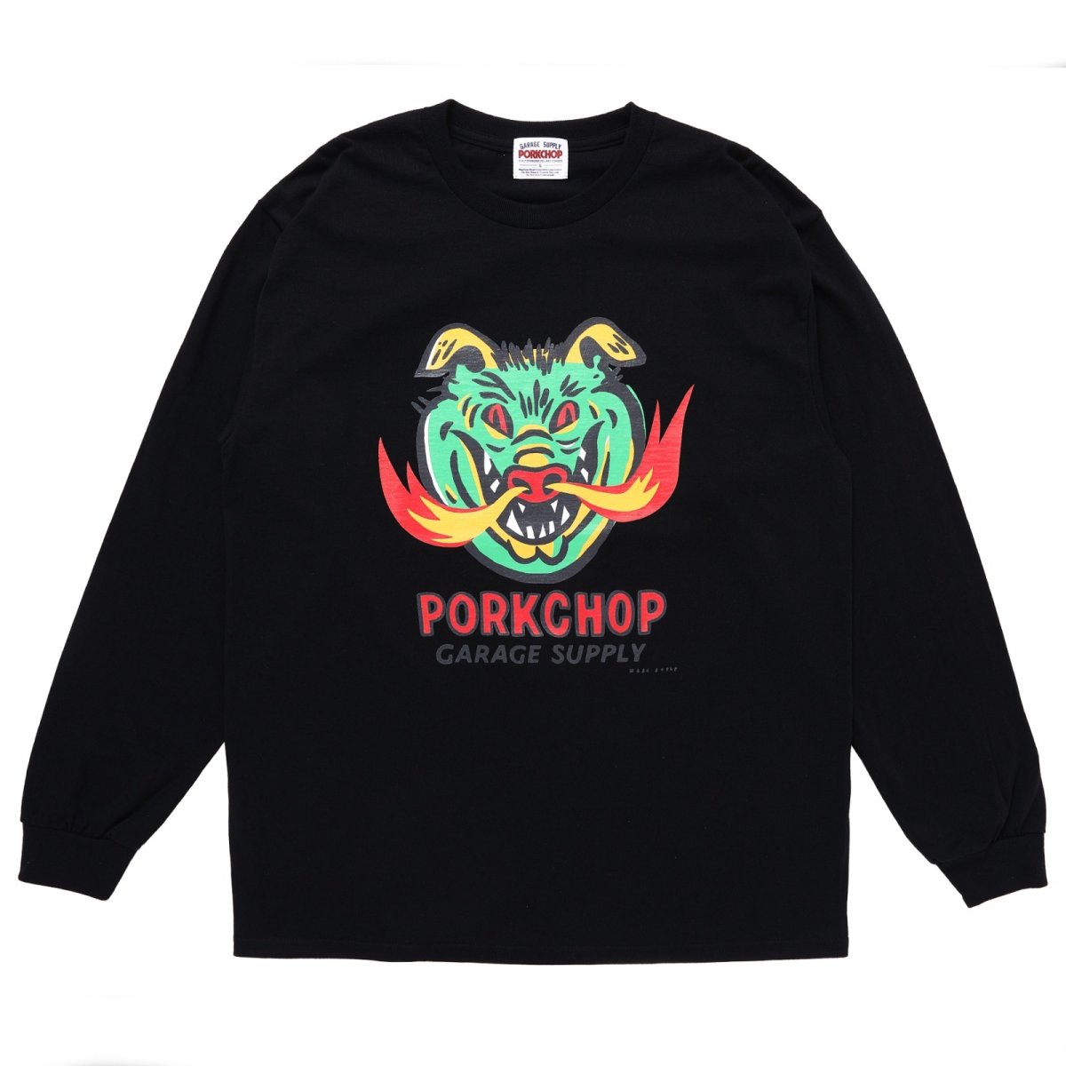 画像5: PORKCHOP GARAGE SUPPLY  MASA SCULP L/S TEE A (5)