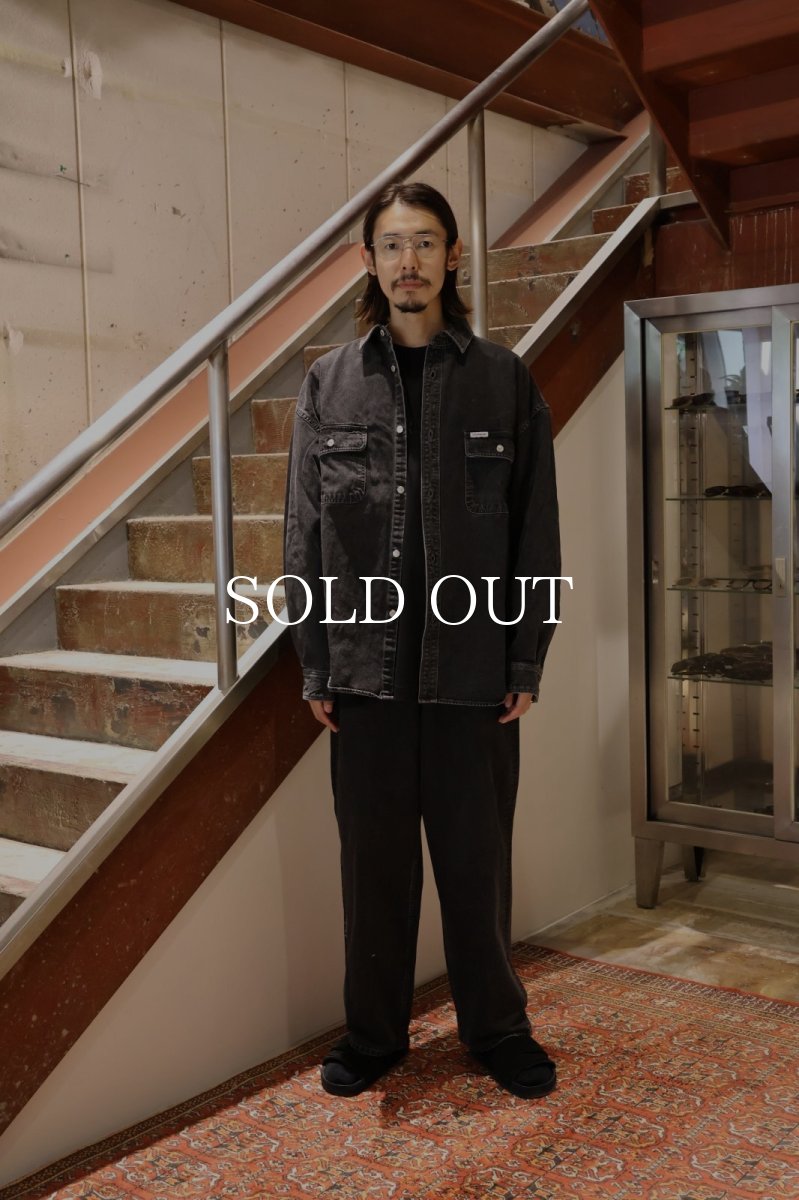 画像4: COOTIE   10.5oz Denim L/S Work Shirt (4)