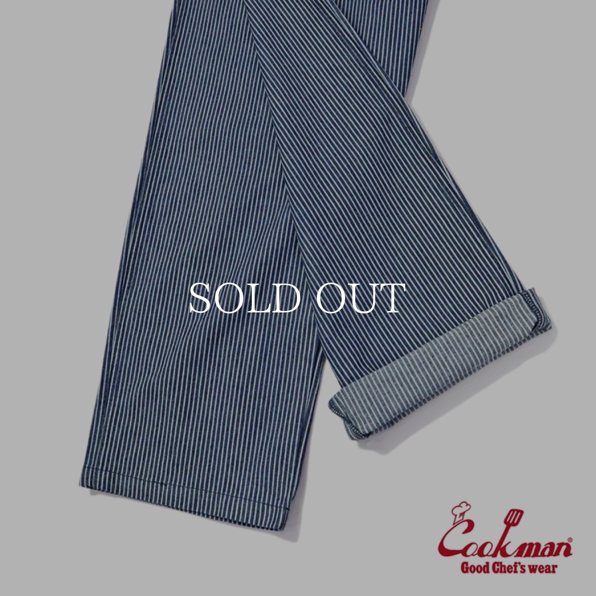 画像10: COOKMAN  カーペンターズパンツ Carpenter's Pants Hickory Navy (10)