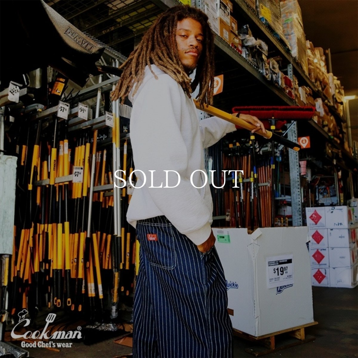 画像18: COOKMAN  カーペンターズパンツ Carpenter's Pants Wabash Denim Navy (18)