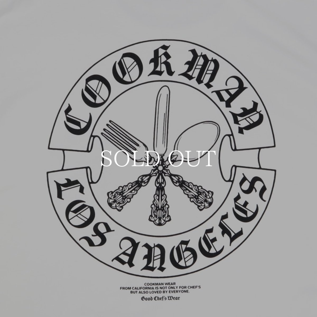 画像4: COOKMAN  ロングスリーブ Tシャツ Cutlery (4)