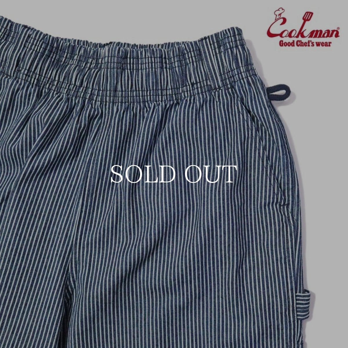 画像11: COOKMAN  カーペンターズパンツ Carpenter's Pants Hickory Navy (11)