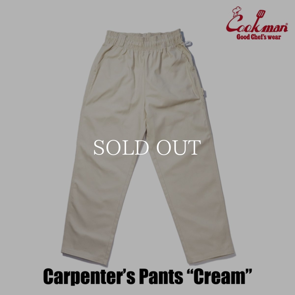 画像5: COOKMAN  カーペンターズパンツ Carpenter's Pants Denim Cream (5)